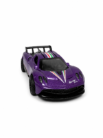 Mor Metal Süper Spor Oyuncak Araba Martı Kapılı Açılır 1:64 Çek Bırak Model Araç - Görsel 4