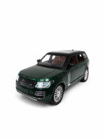 Yeşil Metal Lüks SUV Oyuncak Araba Sesli Işıklı Açılır Kapılı Model Araç - Görsel 3