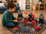 Uzaktan Kumandalı Savaş Robotu 12 Disk Atışlı Işıklı Sesli Hedefli Oyuncak - Görsel 2