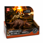 Styracosaurus Dinozor Figürü - Gerçekçi Boynuzlu Dinazor Oyuncak Modeli