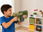 8 Dart Mermili Sünger Mermi Atan Oyuncak Tabanca Revolver Modeli 3+ Yaş - Görsel 4